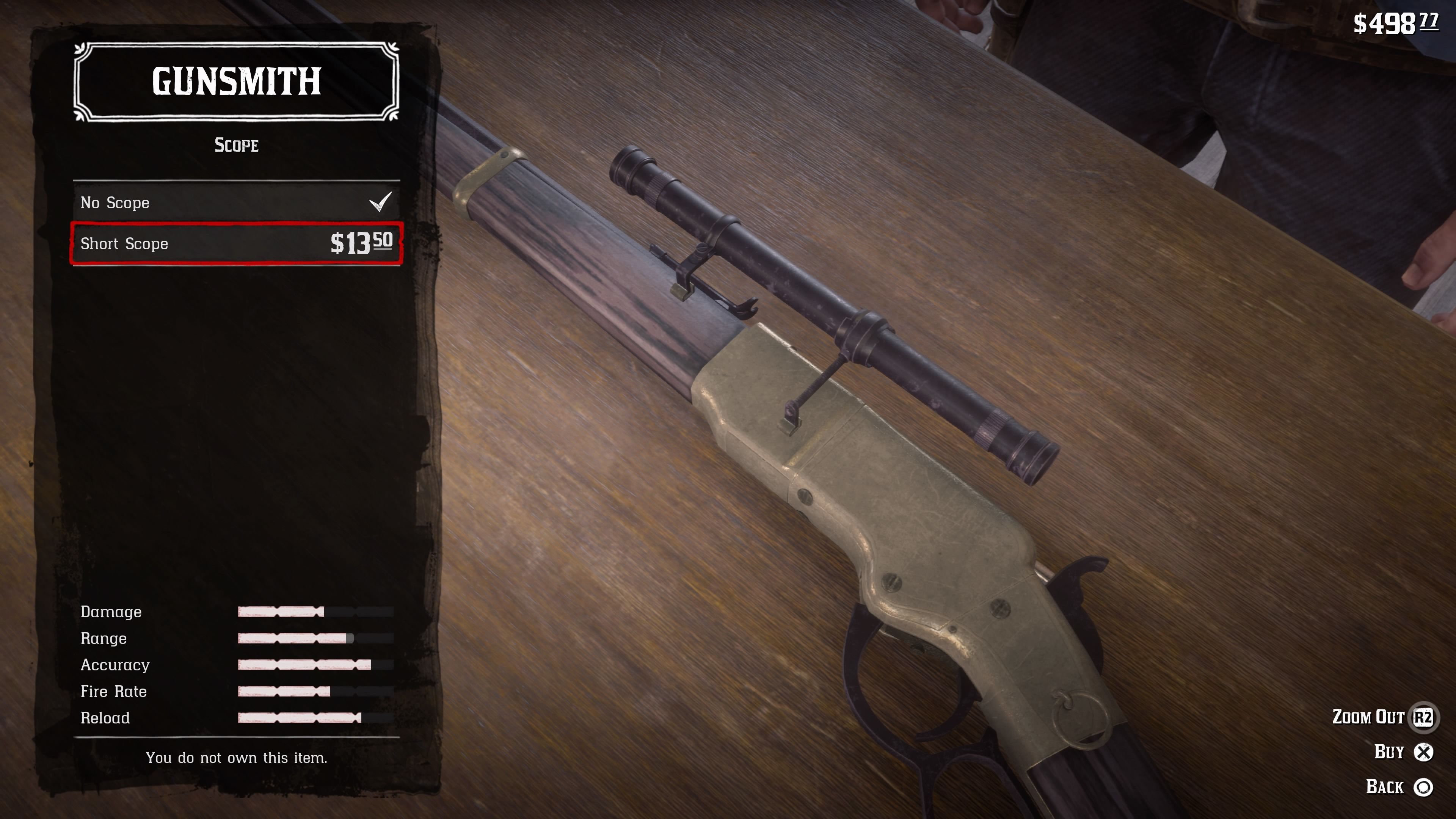 How to clean and customise weapons in Red Dead Redemption 2