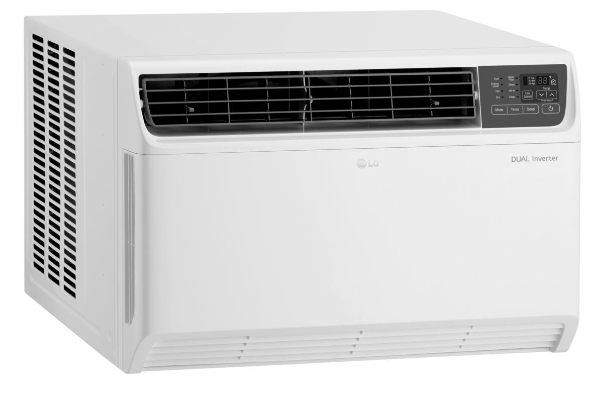 LG Dual Inverter Smart Air Conditioner review This WiFiconnected window air conditioner is a